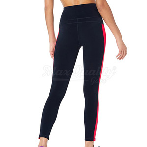 Leggings pour femmes sur mesure en gros, de qualité professionnelle, taille élastique, écologiques, séchage rapide, respirants, en Spandex/Polyester - Product Image 4