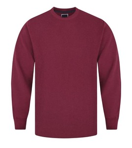 Factory Manufacturer Round Neck Knit Jumper Solid Color Cotton Knitted Sweaters <b>For</b> <b>Men</b> Breathable <b>Long</b> Sleeve Winter Wear 2023 - Product Image 6