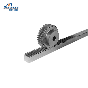 Modulo cremagliera 1 2 3 4 5 6 in acciaio CNC ingranaggio cremagliera e pignone per cancello scorrevole - Product Image 2