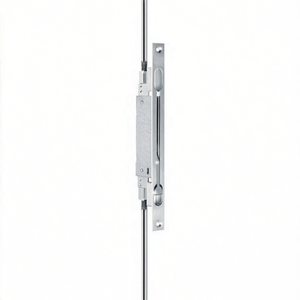 Boulon d'angle pour porte en acier inoxydable FUHR, plaque frontale plate, largeur de la plaque frontale 45 mm, hauteur de la plaque frontale 24 mm, longueur du boulon 285 mm - Product Image 3