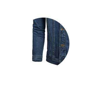 Veste en jean pour hommes, vêtements d'extérieur, meilleure tendance, anti-rides, veste en jean de haute qualité bon marché pour homme avec fabrication sur mesure, vente à chaud - Product Image 5