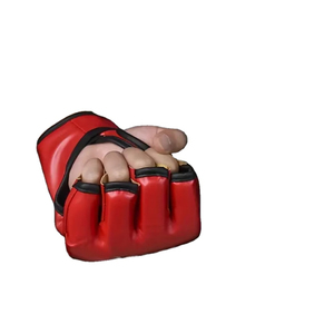 ถุงมือ MMA แบบครึ่งนิ้วทำจากหนังมืออาชีพโลโก้ตามสั่งสำหรับการฝึกต่อสู้และชกมวย - Product Image 6