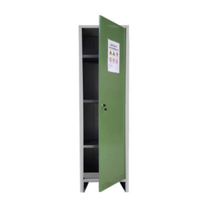 Armadio per Fitofarmaci Kit 1 Ante 50x40x179h cm Conforme a Norma in Lamiera Zincata - Product Image 1