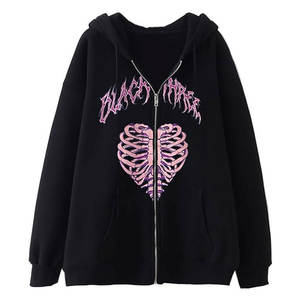 เสื้อฮู้ดผู้ชายแบบซิปประดับเพชร รุ่นใหม่ประจำปี 2025 ผลิตจากผ้าฝ้าย 100% เป็นมิตรต่อสิ่งแวดล้อม ระบายอากาศได้ดี ซักแล้วใส่สบาย - Product Image 1