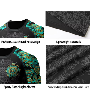 เสื้อกันแดด UPF 50+ ระบายอากาศได้ดี สำหรับผู้ชาย แขนยาว ผ้าตาข่าย ป้องกันรังสียูวี คุณภาพสูง - Product Image 4
