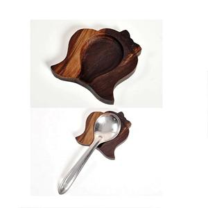 Reposacucharas y Posavasos 2 en 1 de Acero Inoxidable, Color Personalizado, Hecho a Mano, Ecológico, Apto para Lavavajillas - Product Image 2