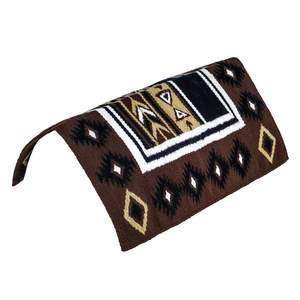 Couverture de selle occidentale tissée à la main laine Premium Durable confortable Style Cowboy équipement traditionnel parfait pour le rodéo équestre - Product Image 1