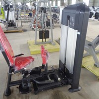 Máquina Comercial de Abducción y Aducción con Pila de Pesas de 70 kg, Equipo de Entrenamiento para Muslos Internos y Externos para Gimnasio