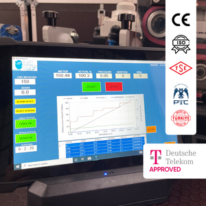Machine à souffler des câbles à fibres optiques, approuvée par Deutsche Telekom, système MicroSKY Plus Protokoll, machine à souffler des câbles, fabricant turc - Product Image 5