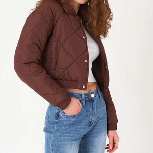 Chaqueta de Invierno para Mujer con Cierre de Cremallera, Estampado, Tejido Transpirable de Softshell, Impermeable, Estilo Urbano - Product Image 3