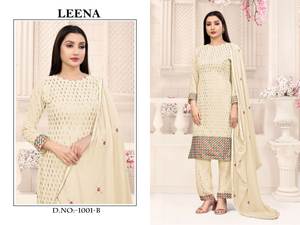Les femmes musulmanes portent Eid & Ramzan Mois Spécial Haute Qualité Low Budget Pakistanais Salwar Kameez Avec Dupatta 3pcs - Product Image 3