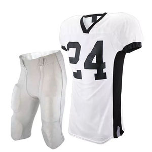 Trending American Football Uniform with Bold Colors Sleek Design Breathable Fabric Short Sleeve & Quick Dry for <b>Perfect</b> <b>Fit</b> - Product Image 4