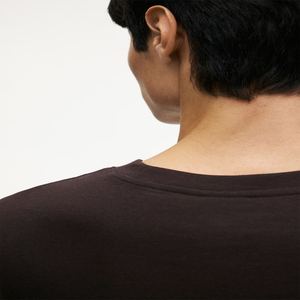 Camiseta de Manga Corta para Hombre, Corte Holgado, Color Sólido, Estilo Urbano, Verano, Secado Rápido, Transpirable, Cuello Redondo, Venta al Por Mayor - Product Image 5