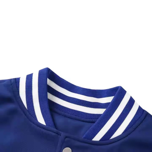 Chaqueta de bombardero universitaria bordada de chenilla Letterman para hombre OEM crea tus propias chaquetas de estilo con logotipo personalizado - Product Image 4