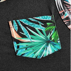 Ensemble deux pièces pour homme, taille plus, hiver, t-shirt délavé à l'acide, short assorti avec impression de logo personnalisé, style streetwear - Product Image 4