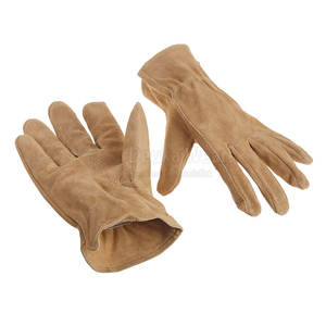 Guantes de Trabajo Elásticos de Alta Calidad con Logotipo Personalizado, Bajo MOQ, Resistentes al Calor y Antiestáticos, de Cuero, para Trabajos Pesados y Jardinería - Product Image 2