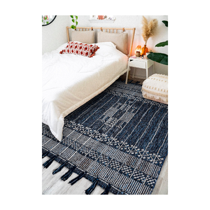 Dévoilé Fabricant direct authentique héritage culturel Kilim tapis tissé à la main motif géométrique en peluche pour la maison prix de gros - Product Image 1