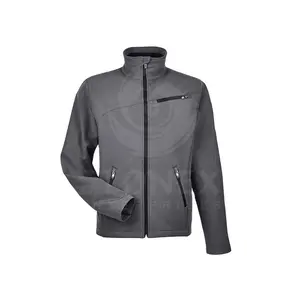 Chaqueta Soft Shell de Invierno de Alta Calidad, Cálida y Suave, Chaqueta Soft Shell de Tela Gruesa Personalizada para Hombre con Impresión de Logotipo Personalizado - Product Image 1