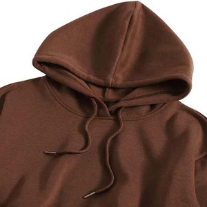 Hoodie court tendance pour un style streetwear vintage, double couture, chaud et confortable, fabrication artisanale. - Product Image 4
