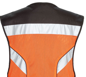 Chaleco de seguridad de motorista para hombre al por mayor, ropa de trabajo de verano, chaleco, chaqueta de seguridad con múltiples bolsillos con diseño y tamaños personalizados - Product Image 6