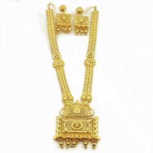 Wholesale 14K 18K 24K Micro Gold Fashion Long Jewelry Set, Traditional Design Jewelry, Brass Gold Filled Forming Long Necklaces. - Product Image 2