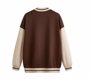 Blouson aviateur universitaire d'hiver pour hommes avec logo personnalisé OEM Veste de baseball de style Letterman avec patchs brodés Logo personnalisable - Product Image 2