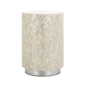 โต๊ะกาแฟทำมือจากเปลือกหอยมุกสุดหรู ทนทาน เป็นมิตรกับสิ่งแวดล้อม สไตล์โบโฮโบราณ สีครีม สำหรับห้องนั่งเล่น เฟอร์นิเจอร์เวียดนาม - Product Image 1