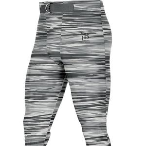 Nouveauté 2025 Vente en gros Pantalons de football de compression pour l'entraînement, style américain intégré, personnalisables - Product Image 1