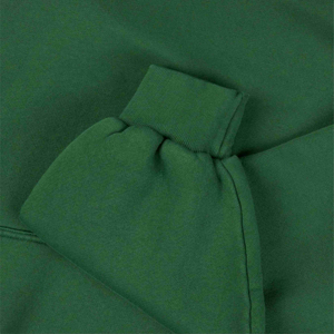 Sudadera con capucha de felpa francesa desgastada de gran tamaño con logotipo personalizado con dobladillo crudo y logotipo bordado Sudadera con capucha de invierno para hombre con parte inferior OEM - Product Image 5