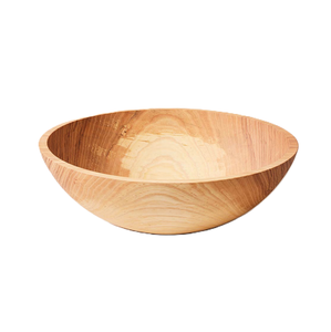 Rustic farmhouse-style <b>wooden</b> <b>salad</b> <b>bowl</b> perfect for home & hotel use Living Healthy Natural <b>Wooden</b> <b>Salad</b> <b>Bowl</b> for Parties - Product Image 2