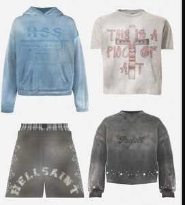 เสื้อมีฮู้ดผ้าคอตตอนใส่ได้ทั้งชายและหญิงเสื้อมีฮู้ดพิมพ์ลายสีทันสมัยใส่ได้ทุกวันใส่สบายเสื้อผ้าใส่เล่นโลโก้ได้ตามต้องการ - Product Image 3