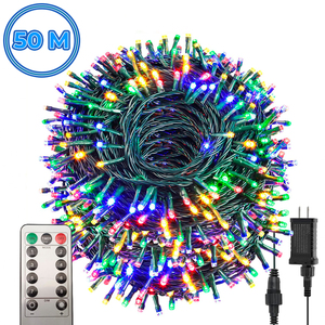 Catena di 500 Luci LED RGB su 50 Metri con Corpo in Plastica - Product Image 2