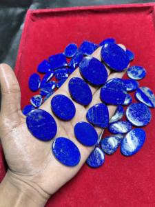 Alto grado AAA azul lapislázuli cabujón suave verde Natural semiprecioso curación hecho a mano suelto todos los tamaños precio al por mayor - Product Image 2