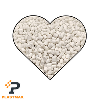 Granulés de polystyrène PS en HIPS recyclé – Matière première plastique durable, couleur blanche, qualité A, pour applications d'injection