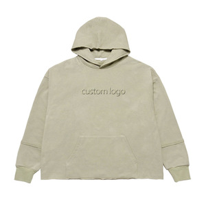 Top Manufacturer's Best Quality Custom <b>Oversized</b> Solid Fleece Breathable Eco-Friendly Polyester/Cotton <b>Hoodies</b> New Stylish - Product Image 1