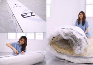 Matelas à ressorts ensachés moderne King-Size à usage domestique avec base en mousse confortable pour chambre à coucher d'Indonésie - Product Image 5