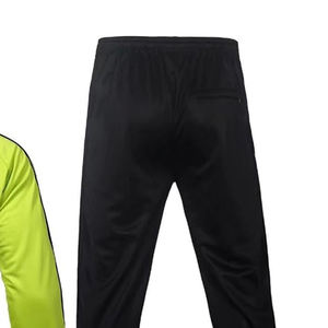 Survêtement en nylon léger avec fermeture éclair cousue personnalisée pour hommes, coupe ample, survêtement coupe-vent d'été, deux pièces - Product Image 5