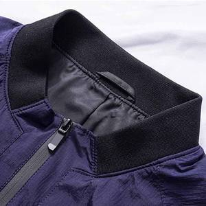 Chaqueta Cortavientos Informal Transpirable de Nailon y Poliéster Morado para Hombre, Talla Grande, Personalizada, Venta Caliente 2025 - Product Image 6