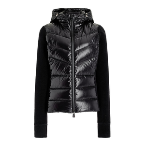 Mosaic Impex Puffer Jacket Clima frío para mujer Winter Bubble Puffer Coat Jacket Chaqueta acolchada de color negro de alta calidad - Product Image 1
