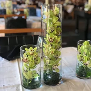 VCY0316 - Vase en verre cylindrique - 3 x 16 - Product Image 6