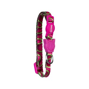 H3D Fashionable <b>Dog</b> Collar Solid/Striped Print/Western Style Jelly Cat Design Breakaway LED <b>Lights</b> for Pets Made Polyester - Product Image 3