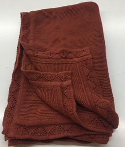 ผ้าห่มลายดอกไม้ผ้าฝ้ายแท้ถักด้วยลวดลายเทศกาลการ์ตูนที่น่าสนใจ - Product Image 4