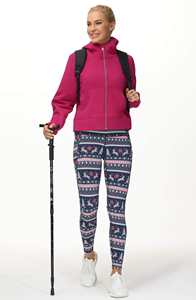 Sudadera con Capucha Personalizada para Mujer, con Cremallera Completa, de Lana, para Hacer Ejercicio, con Bolsillo y Orificio para el Pulgar - Product Image 5