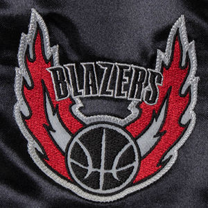 Veste universitaire en satin pour homme de haute qualité, col rond, logo sportif sur le devant, hiver, personnalisable, imperméable - Product Image 5