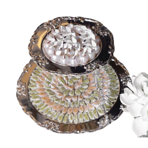 Wedding Banquet <b>Ramadan</b> <b>Chocolate</b> Sweet Server Platters Classic Pink Metal <b>Chocolate</b> Bowl <b>Chocolate</b> Display In Cheap Price - Product Image 4