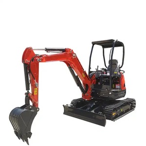 Nueva mini excavadora máxima de 3 toneladas con cilindro de liquidación único motor de potencia excavadora sobre orugas máquina de excavación a la venta - Product Image 6