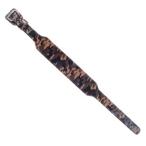 เข็มขัดออกกำลังกายหนังวัว2023ดีไซน์ลายพรางสำหรับยกน้ำหนักระบายอากาศได้โลโก้ออกแบบได้ตามต้องการ - Product Image 5