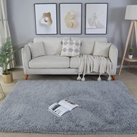 Tapis d'appoint personnalisé en fausse laine, grand format, doux et moelleux, style classique pour salon moderne, décoration de luxe pour la maison et la chambre
