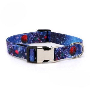 <span class=keywords><strong>Collar</strong></span> de perro Cobello de nailon y algodón mixto de alta calidad impreso con opciones de color y decoración de cintas disponibles en diferentes tamaños - Product Image 6