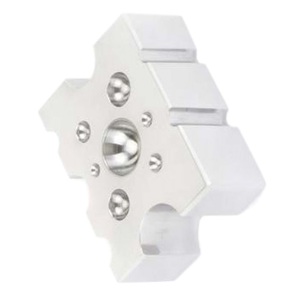 Bloque de diseño para repujado 2 x 2.1/2 x 1 pulgada con acabado espejo, herramientas de joyería de hierro - Product Image 2